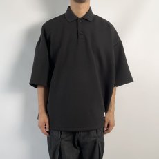 画像7: MAGIC STICK  OVER SIZED BIG POLO (BLACK) (7)