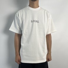 画像2: CUTRATE  CLASSIC LOCAL LOGO HEAVY WEIGHT DROPSHOULDER S/S -T-SHIRT (WHITE) (2)