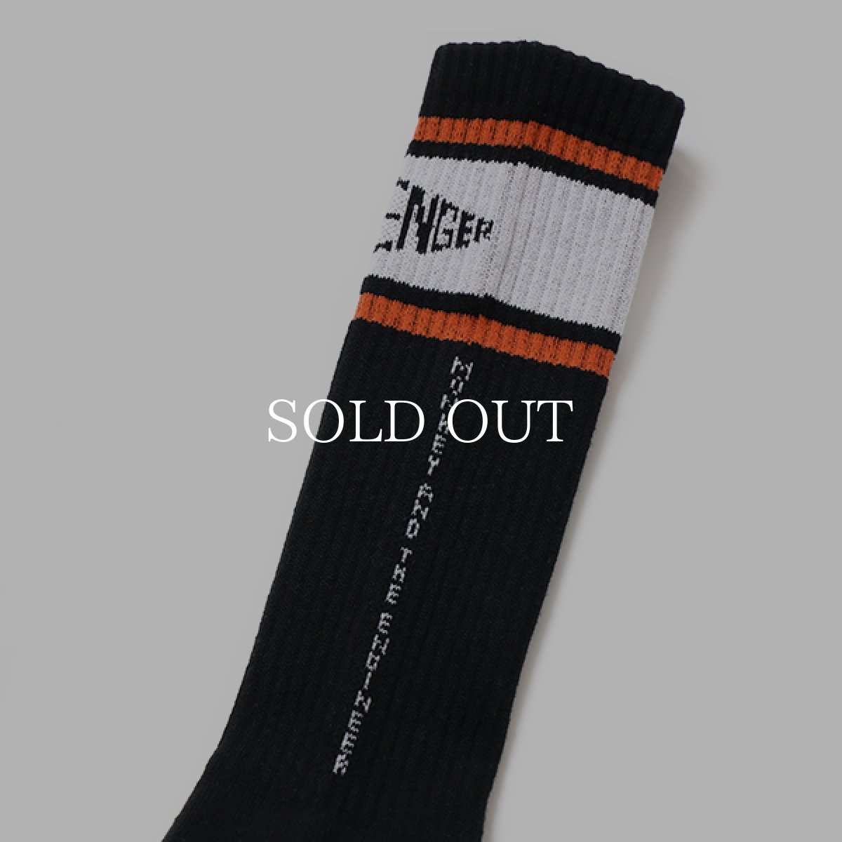 画像4: CHALLENGER  LOGO SOCKS (BLACK) (4)