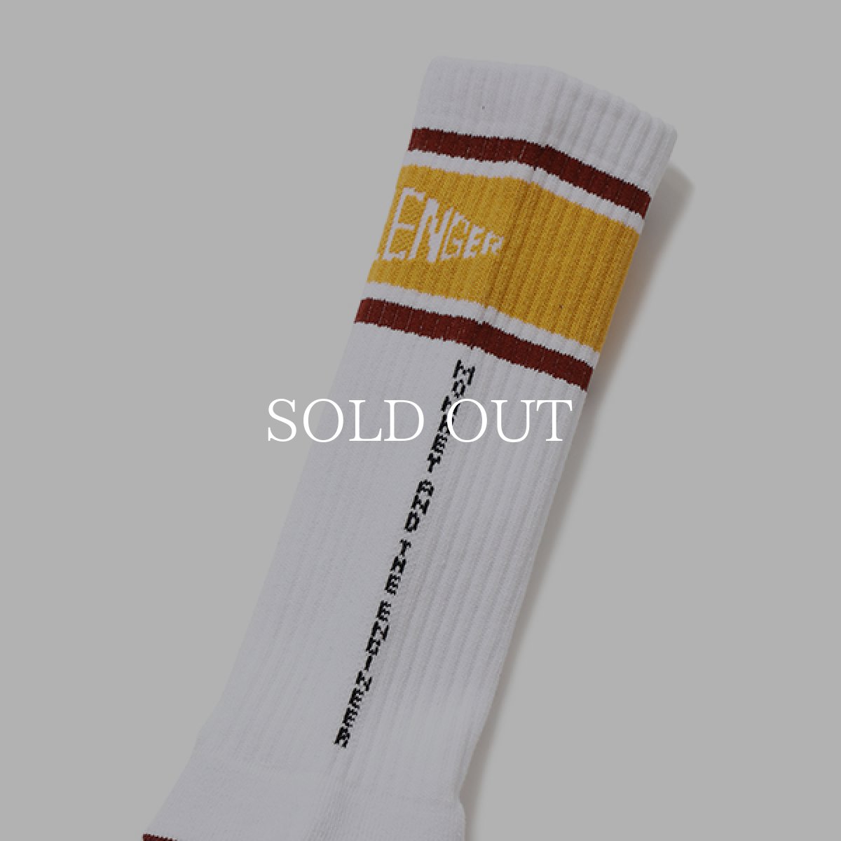 画像2: CHALLENGER  LOGO SOCKS (WHITE) (2)