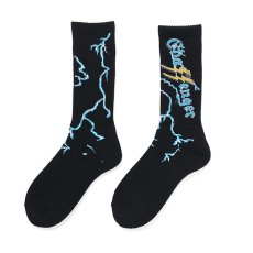 画像5: CHALLENGER  THUNDER SOCKS (BLACK) (5)