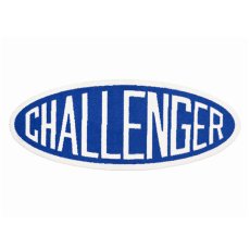 画像1: CHALLENGER  OVAL LOGO MAT (BLUE) (1)