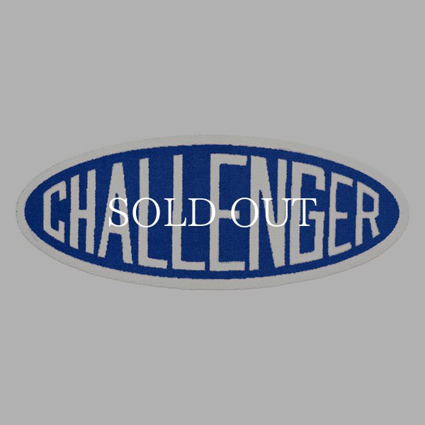 challenger oval logo mat blue 23aw マット