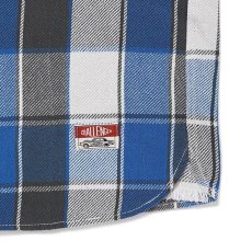 画像5: CHALLENGER  L/S BIG CHECK SHIRT (BLUE) (5)