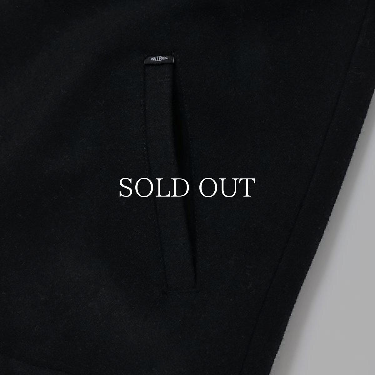 画像5: CHALLENGER  MELTON CLUB JACKET (BLACK) (5)