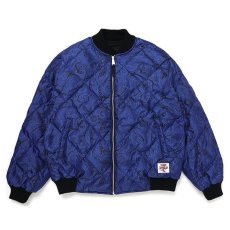 画像3: CHALLENGER  REVERSIBLE DERBY DOWN JACKET (BLACK-NAVY-) (3)