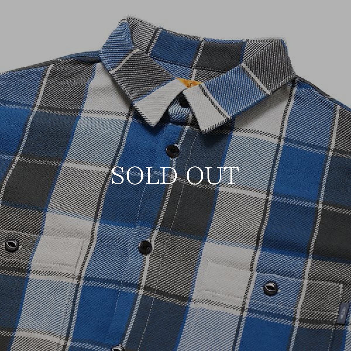 画像3: CHALLENGER  L/S BIG CHECK SHIRT (BLUE) (3)