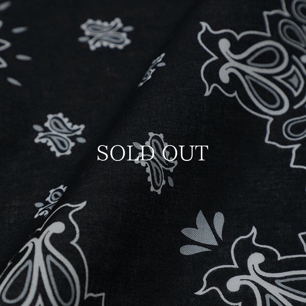 画像2: CHALLENGER  THE BANDANA (BLACK) (2)