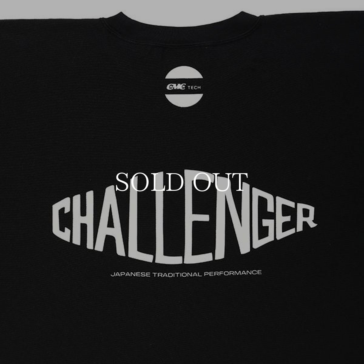 画像4: CHALLENGER  CMC TECH C/N SWEAT (BLACK) (4)