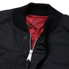 画像5: CHALLENGER  REVERSIBLE DERBY DOWN JACKET (BLACK-RED-) (5)