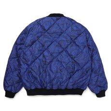 画像4: CHALLENGER  REVERSIBLE DERBY DOWN JACKET (BLACK-NAVY-) (4)