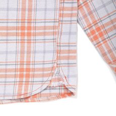 画像6: CHALLENGER  L/S CHECK SHRIT (ORANGE) (6)