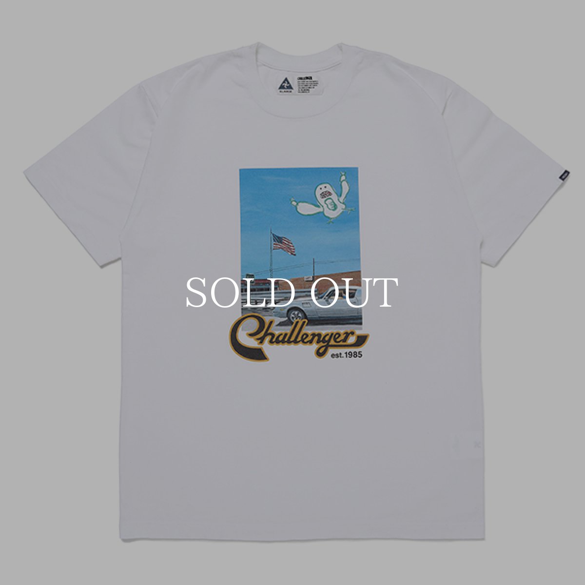 画像1: CHALLENGER  CLOUDS TEE (WHITE) (1)