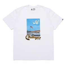 画像1: CHALLENGER  CLOUDS TEE (WHITE) (1)