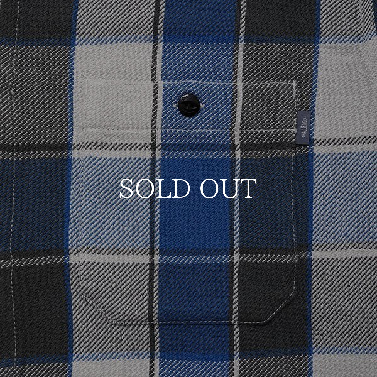 画像4: CHALLENGER  L/S BIG CHECK SHIRT (BLUE) (4)