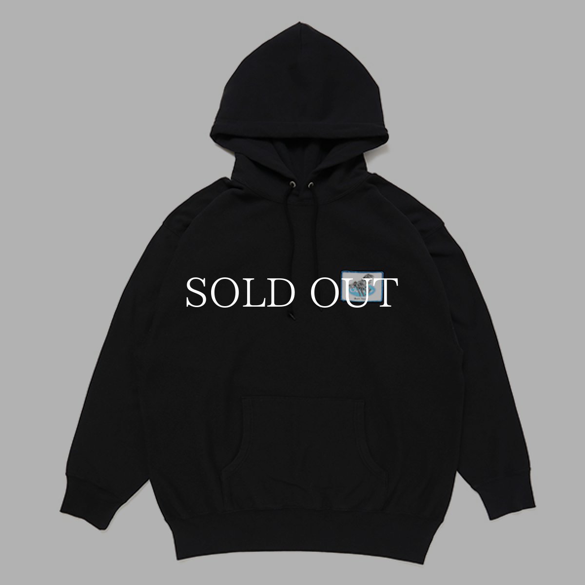 画像1: CHALLENGER  IRON HORSE HOODIE (BLACK) (1)