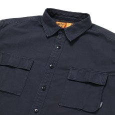 画像3: CHALLENGER  L/S MILITARY SHIRT (BLACK) (3)