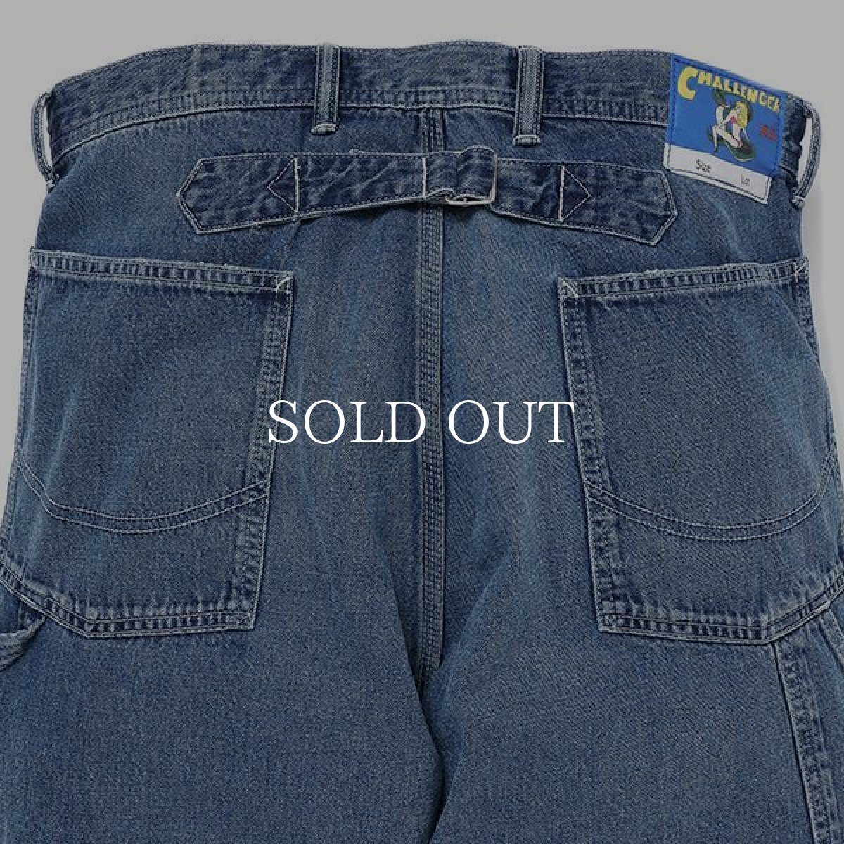 画像5: CHALLENGER  WASHED PAINTER PANTS (WASHED INDIGO) (5)