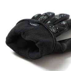 画像3: CHALLENGER  BANDANA LEATHER GLOVE (BLACK) (3)