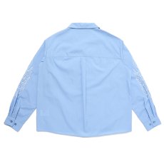 画像2: CHALLENGER  L/S FIRE WORK SHIRT (SAX BLUE) (2)