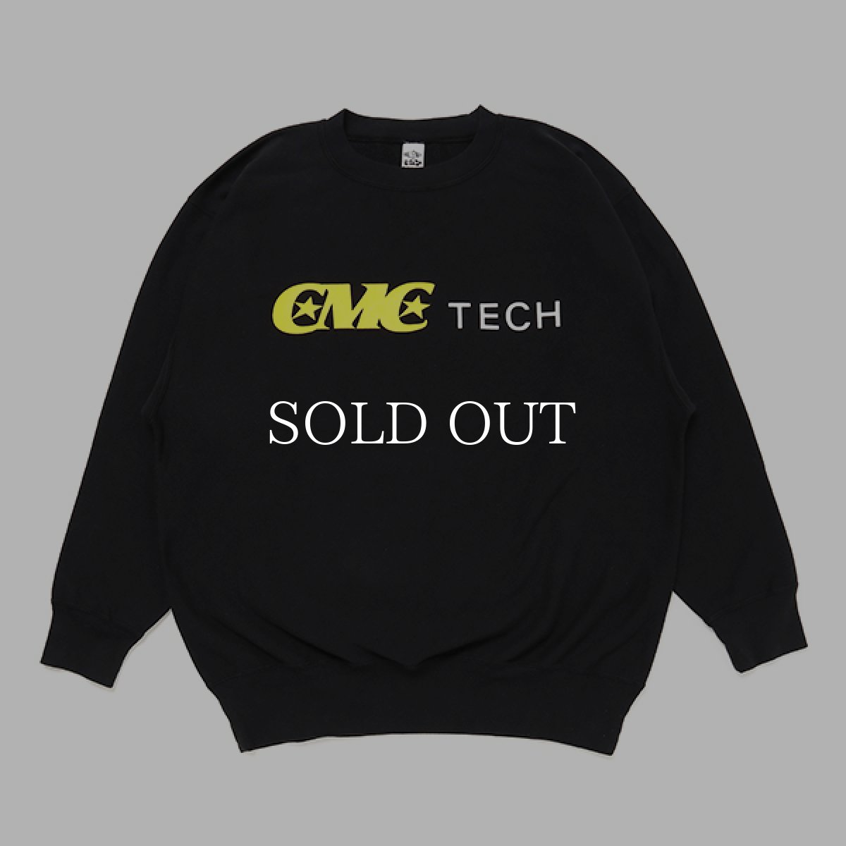 画像1: CHALLENGER  CMC TECH C/N SWEAT (BLACK) (1)