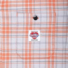 画像4: CHALLENGER  L/S CHECK SHRIT (ORANGE) (4)