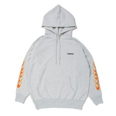 画像1: CHALLENGER  FLAMES HOODIE (HEATHER GRAY) (1)