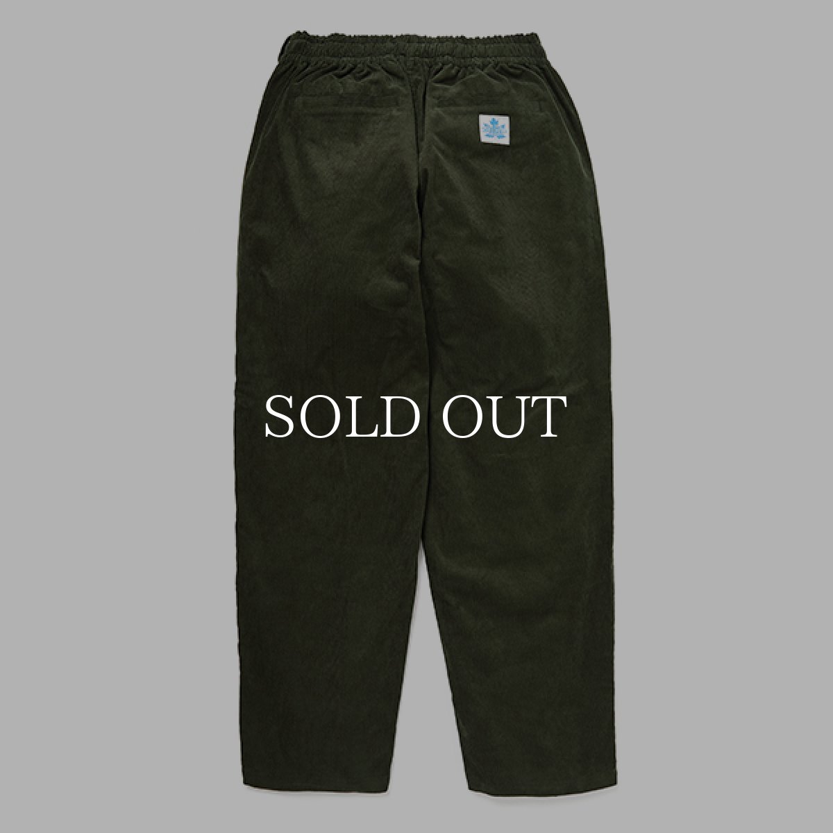 画像2: CHALLENGER  CORDUROY EASY PANTS (OLIVE) (2)