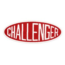 画像1: CHALLENGER  OVAL LOGO MAT (RED) (1)