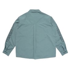 画像2: CHALLENGER  L/S FIRE WORK SHIRT (DARK GREEN) (2)