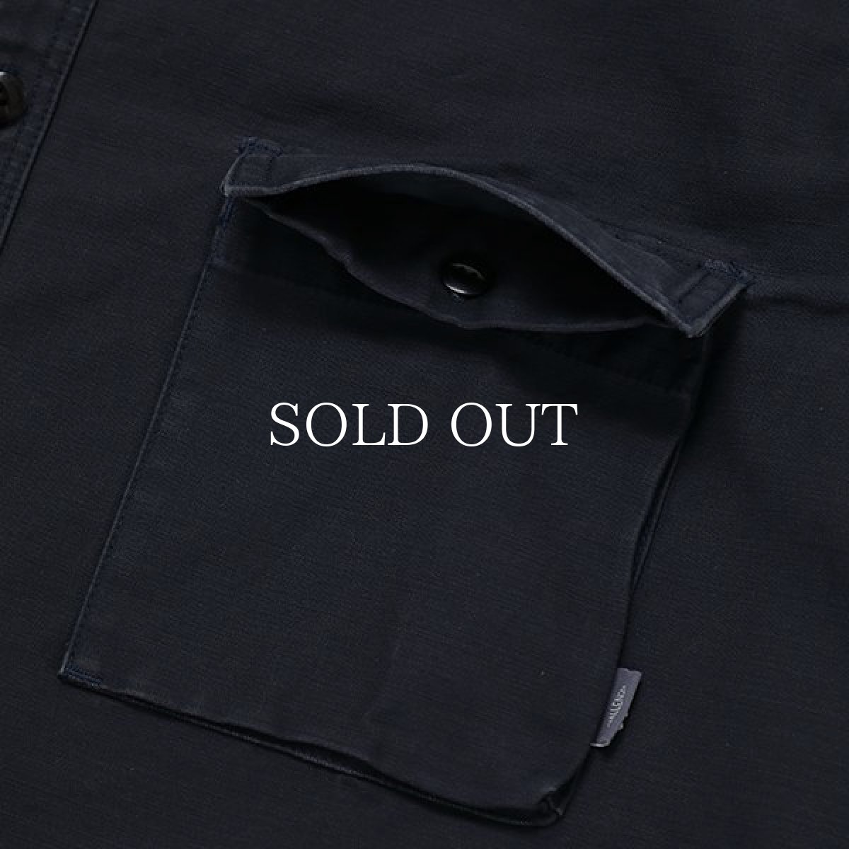 画像5: CHALLENGER  L/S MILITARY SHIRT (BLACK) (5)