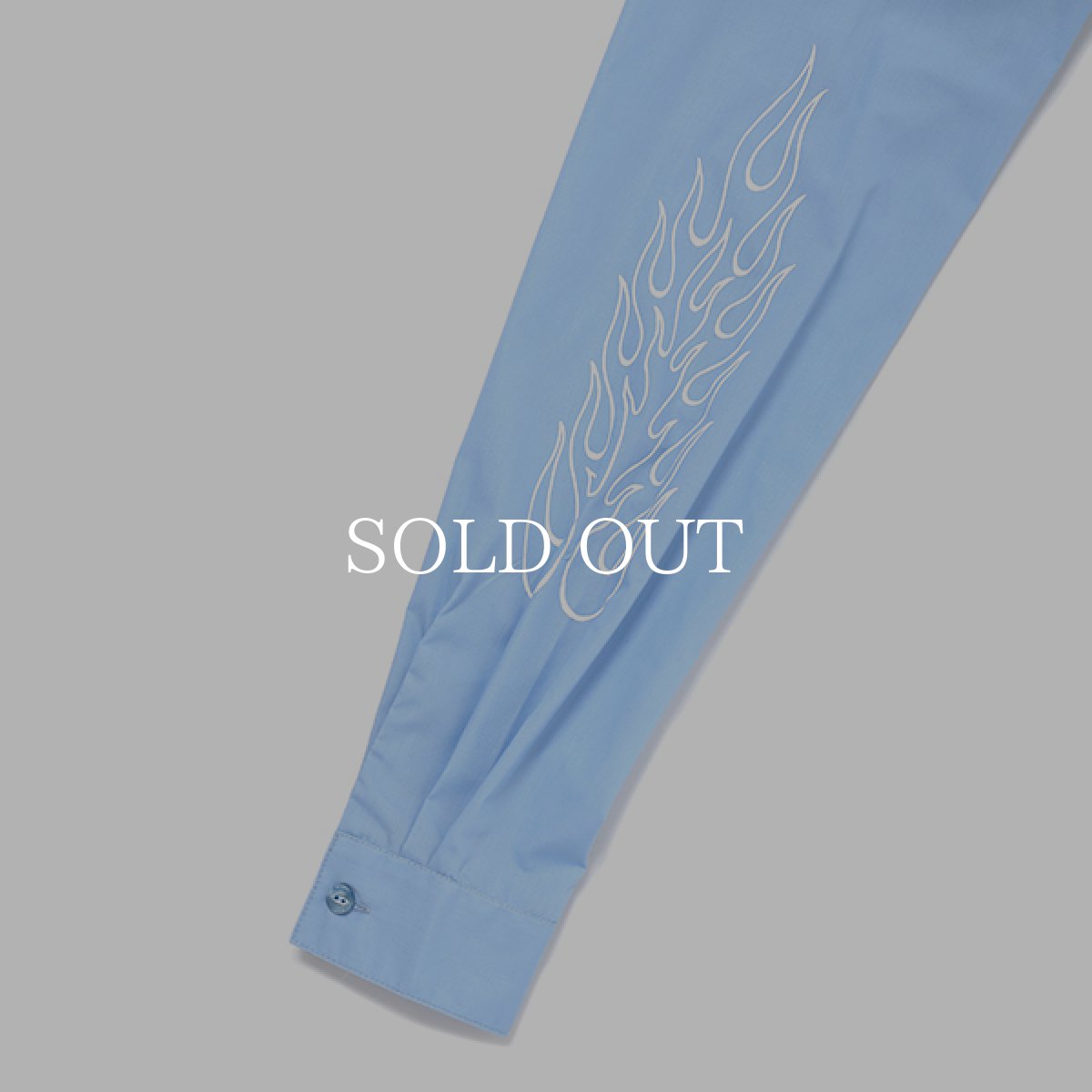 画像6: CHALLENGER  L/S FIRE WORK SHIRT (SAX BLUE) (6)