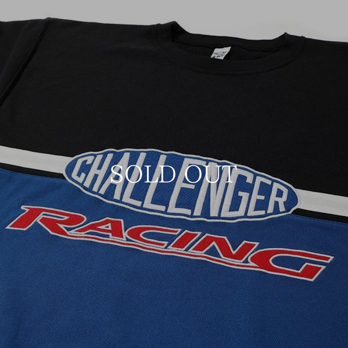 画像3: CHALLENGER  CMC RACING SWEAT (BLUE×BLACK) (3)