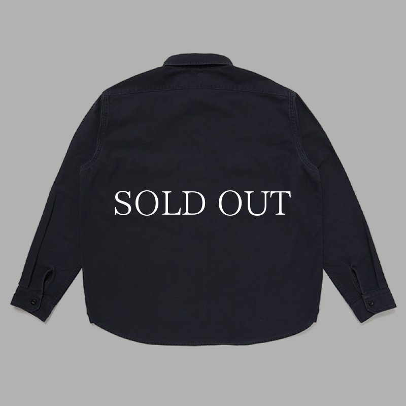 専用 CHALLENGER L/S MILITARY SHIRT 長袖シャツ CHALLENGER L/S MILITARY SHIRT (BLACK) CLG-SH 023-012 公式通販