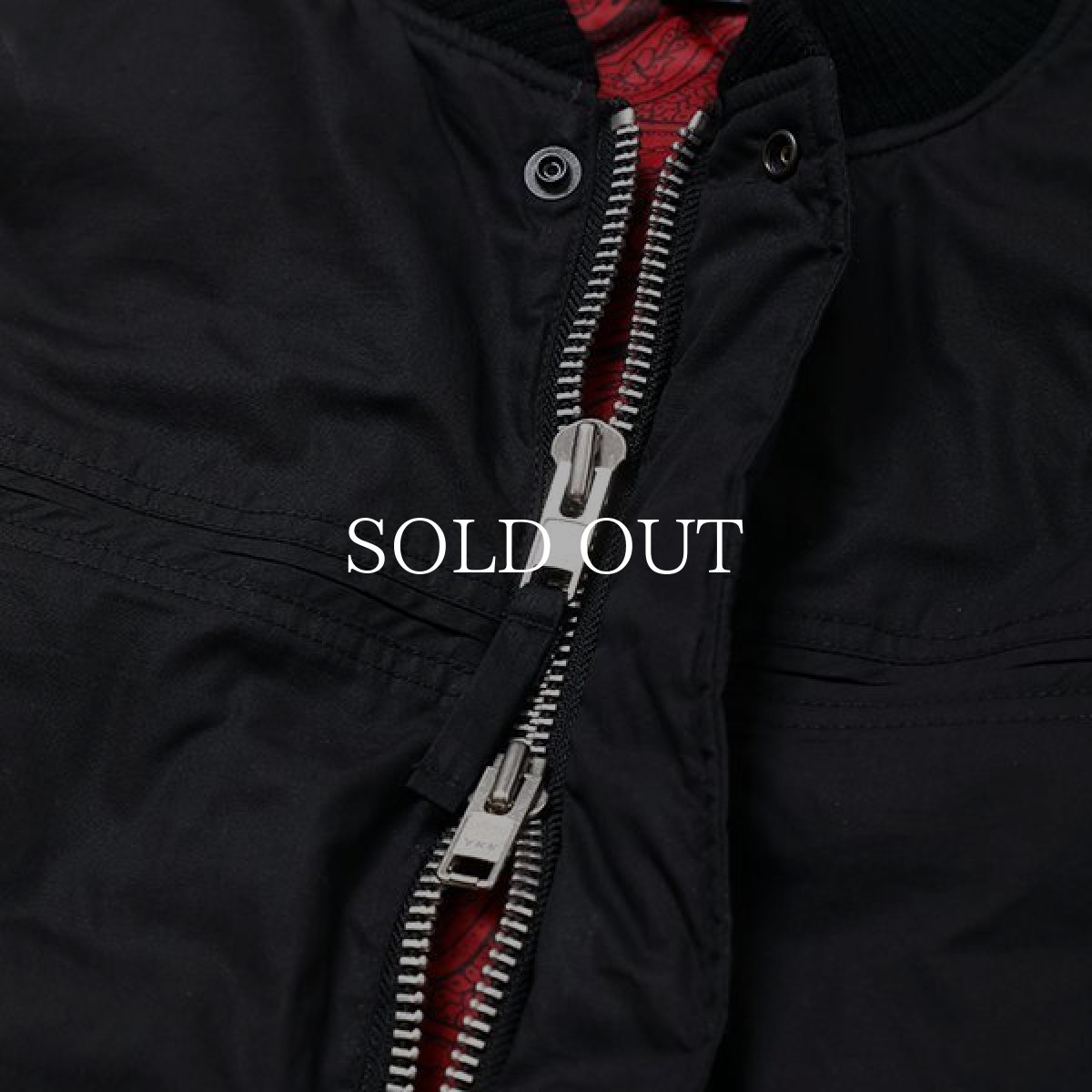 画像6: CHALLENGER  REVERSIBLE DERBY DOWN JACKET (BLACK-RED-) (6)