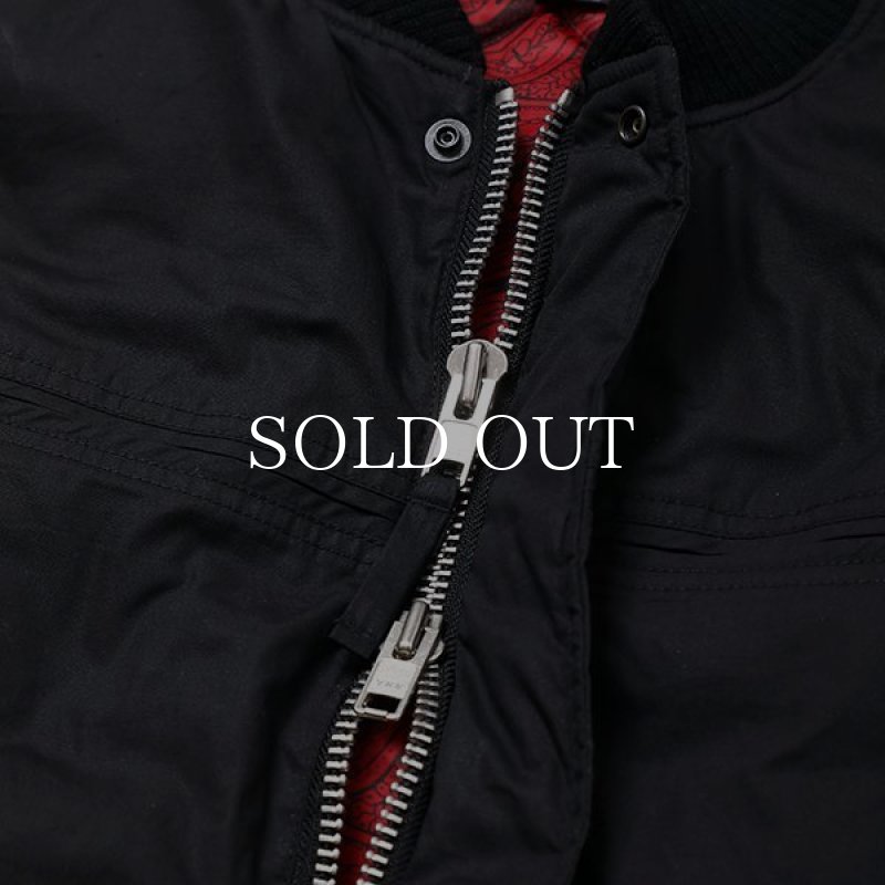 よ*う様 23AW CHALLENGER REVERSIBLE DERBY JA CHALLENGER REVERSIBLE DERBY DOWN JACKET (BLACK-RED-) CLG-JK 023
