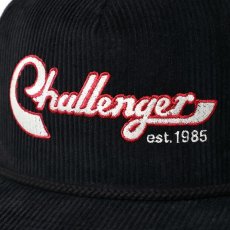 画像3: CHALLENGER  VERSITY CORDUROY CAP (BLACK) (3)