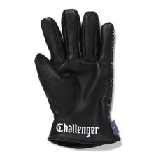 画像8: CHALLENGER  BANDANA LEATHER GLOVE (BLACK) (8)