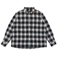 画像1: CHALLENGER  L/S CHECK WORK SHRIT (GRAY) (1)