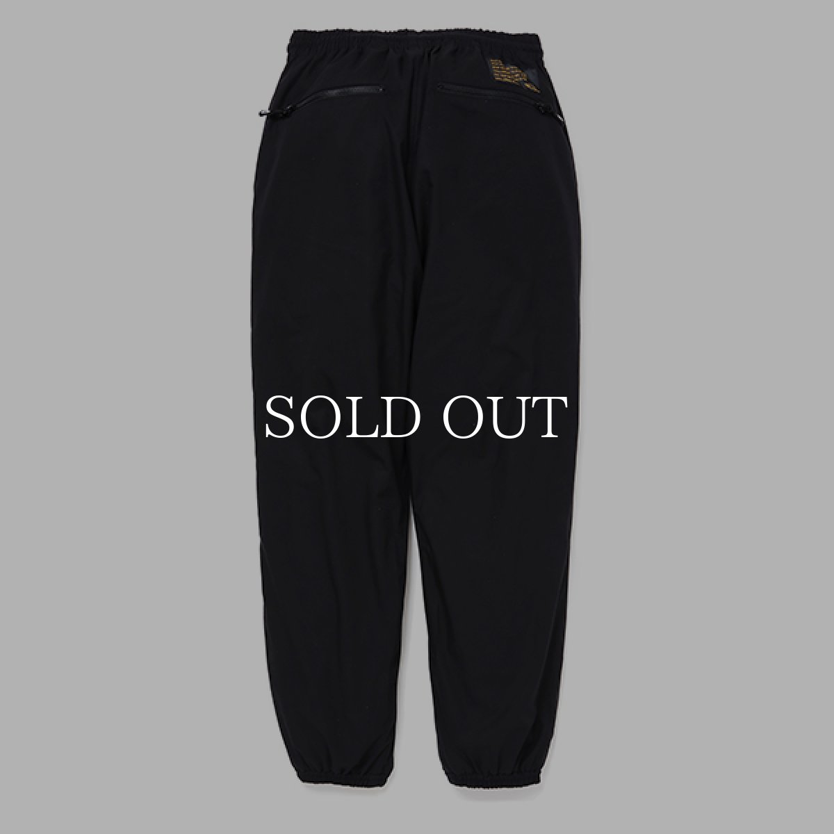 画像2: CHALLENGER  MILITARY WARM UP PANTS (BLACK) (2)