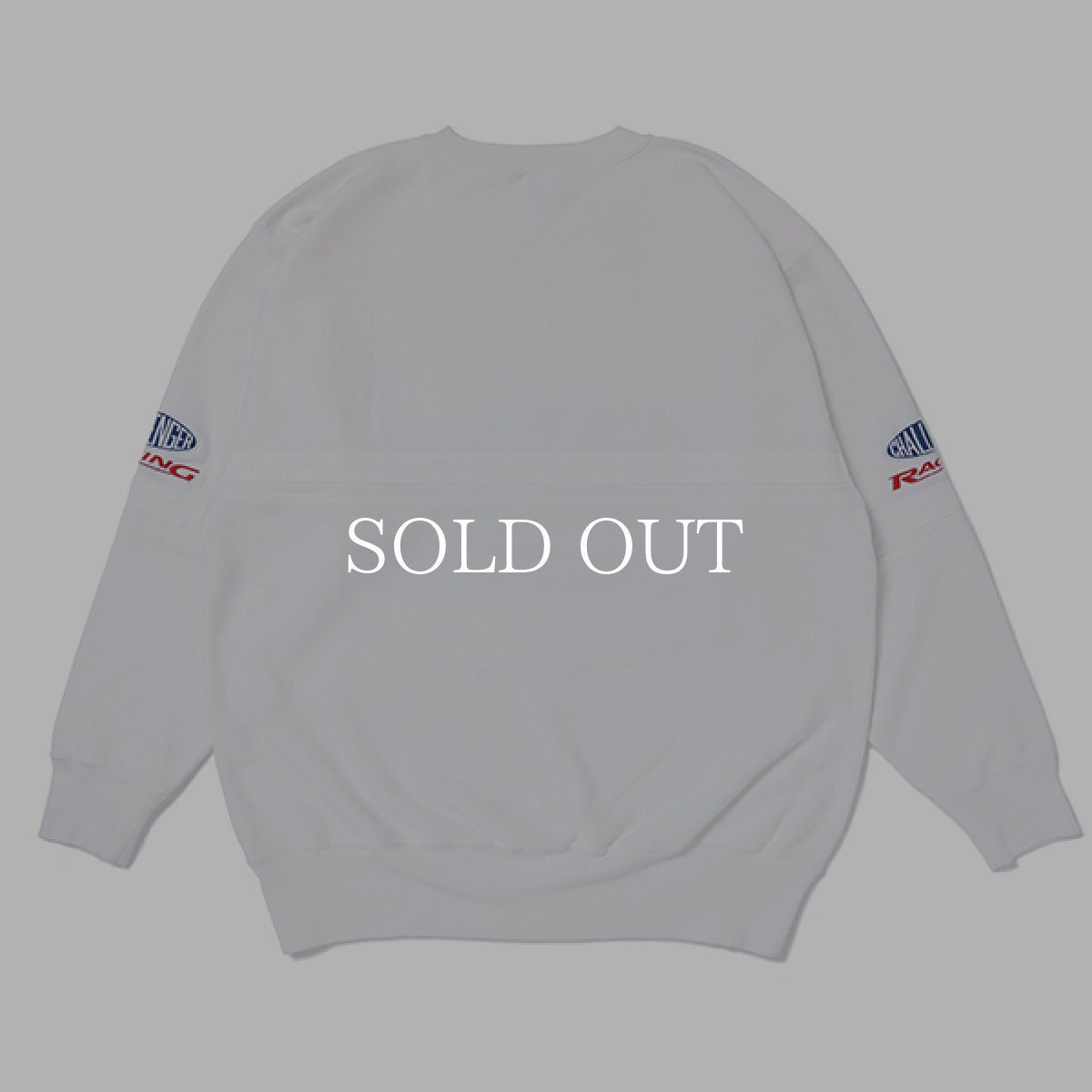画像2: CHALLENGER  CMC RACING SWEAT (WHITE) (2)