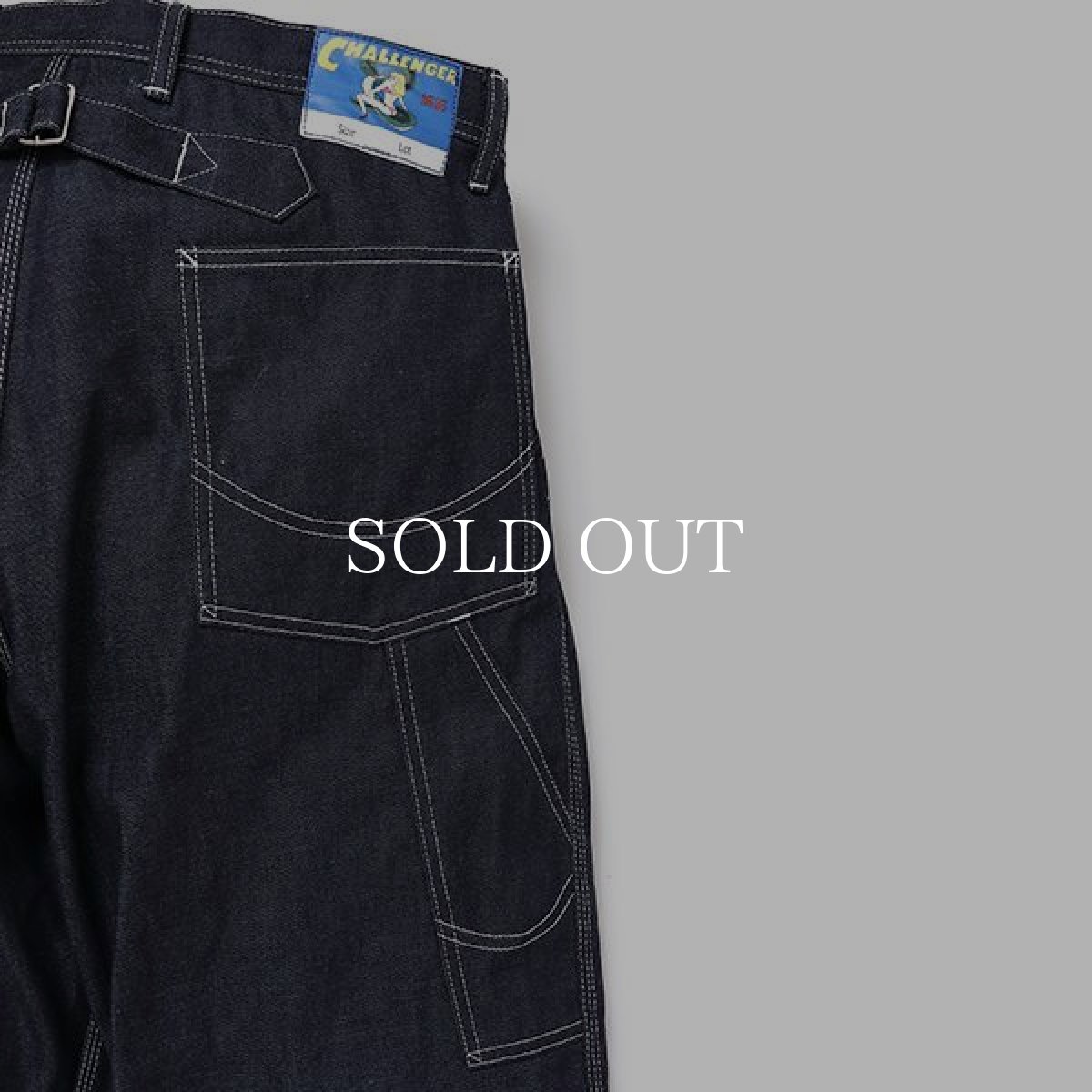画像10: CHALLENGER  PAINTER WORK PANTS (INDIGO) (10)