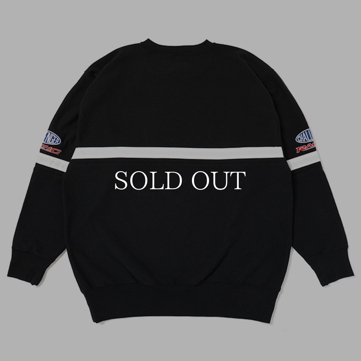画像2: CHALLENGER  CMC RACING SWEAT (BLACK) (2)