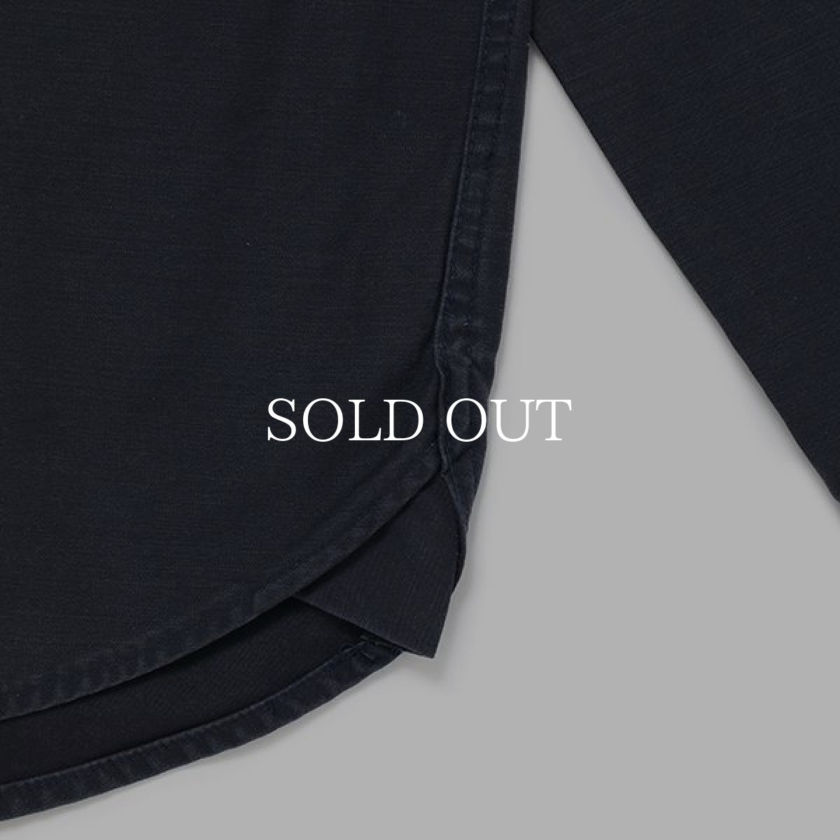 画像8: CHALLENGER  L/S MILITARY SHIRT (BLACK) (8)