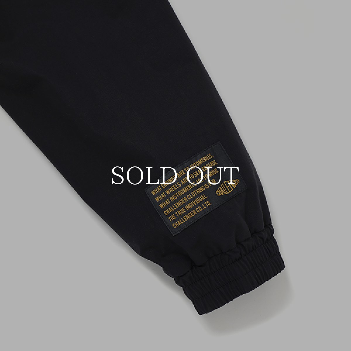 画像8: CHALLENGER  MILITARY WARM UP JACKET (BLACK) (8)