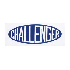 画像1: CHALLENGER  OVAL LOGO TENUGUI (WHITE) (1)