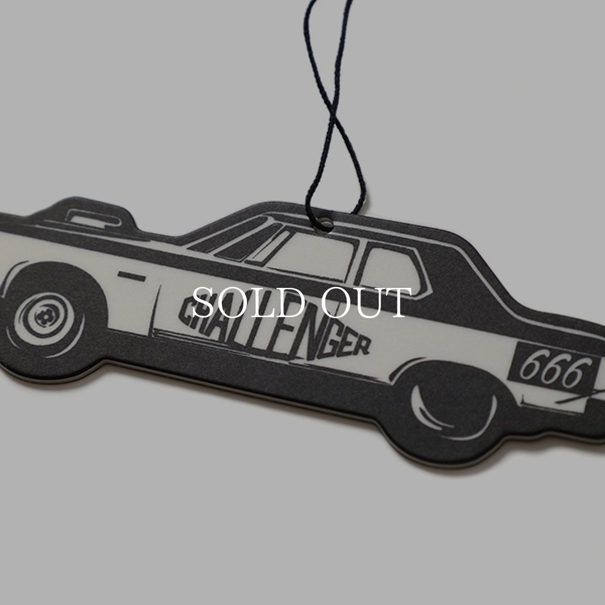 画像3: CHALLENGER  CAR TAG (BLACK) (3)
