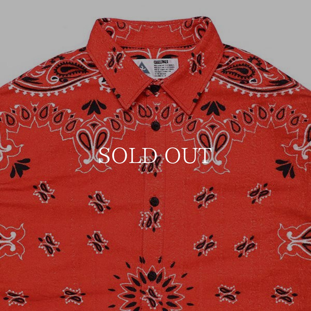 画像5: CHALLENGER  L/S BANDANA NEL SHIRT (5)