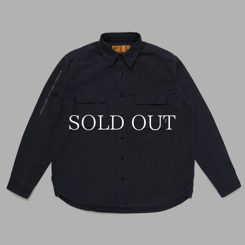 専用 CHALLENGER L/S MILITARY SHIRT 長袖シャツ CHALLENGER L/S MILITARY SHIRT (BLACK) CLG-SH 023-012 公式通販