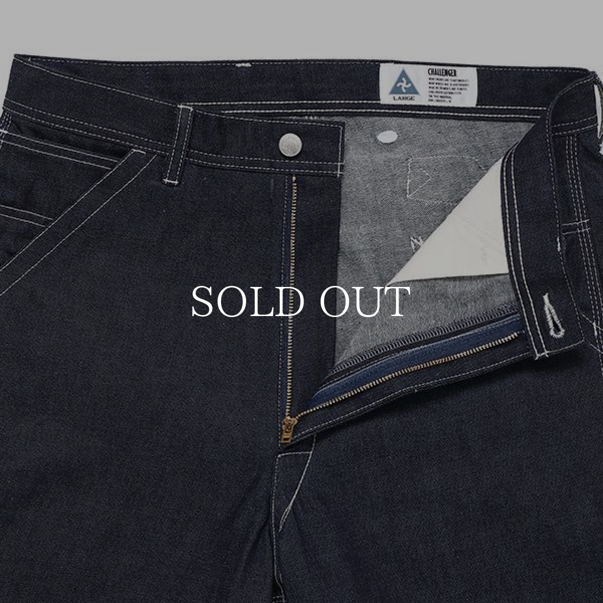 画像3: CHALLENGER  PAINTER WORK PANTS (INDIGO) (3)